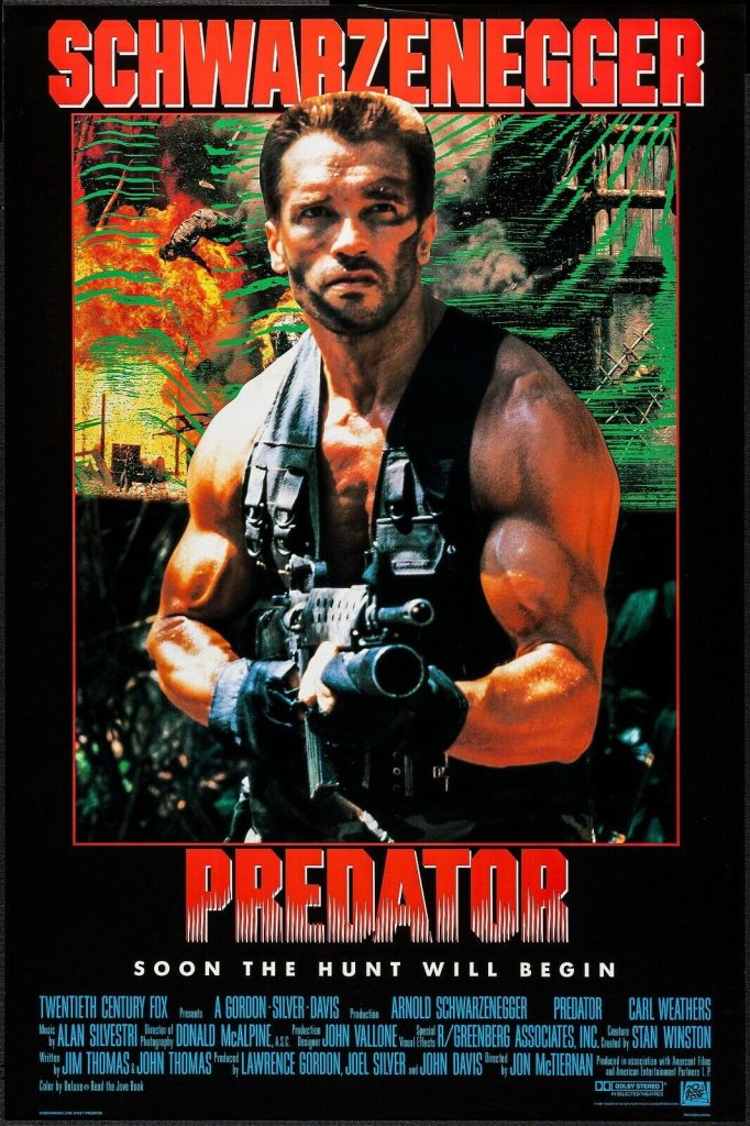 Arnold Schwarzenegger in Predator